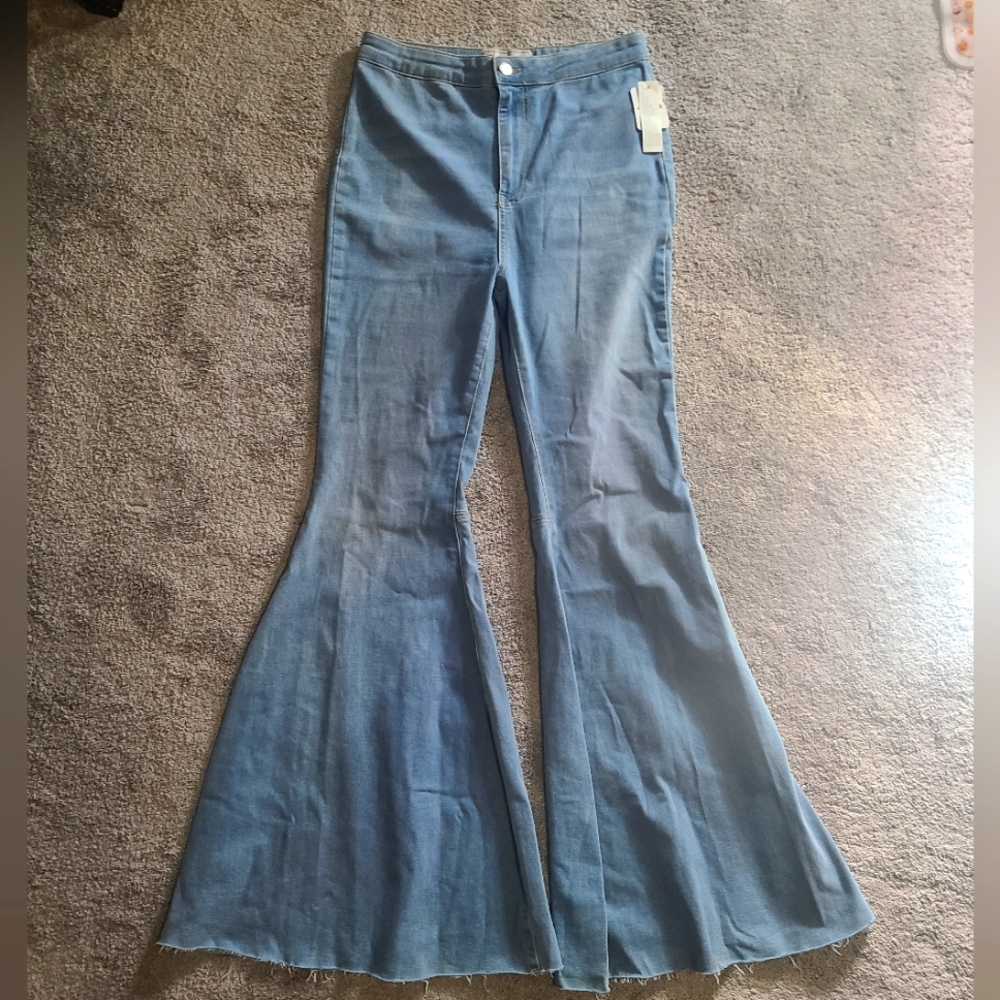 Free People bell bottom jeans